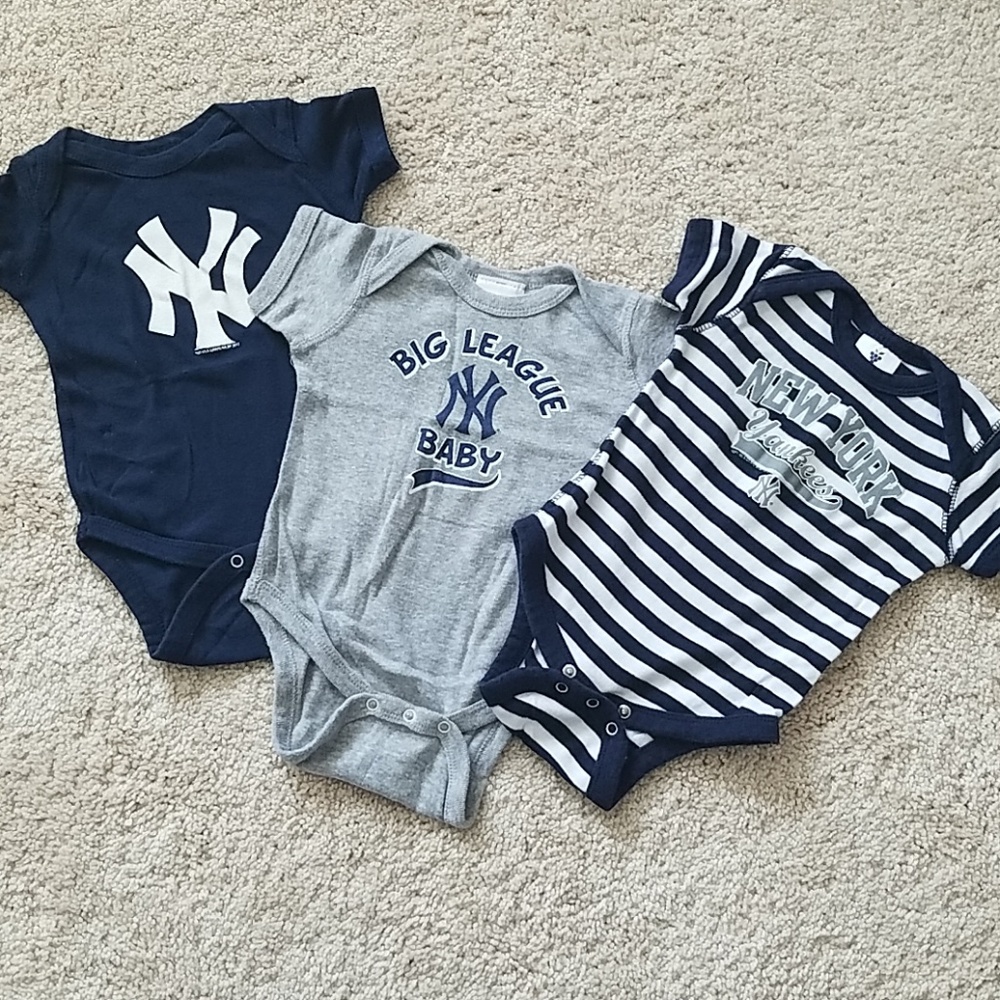 NY Yankees onesies
